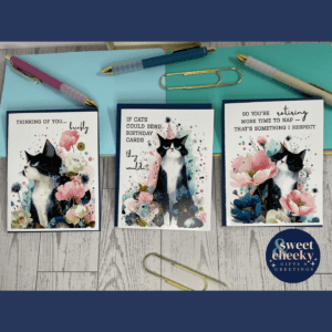 Paws & Sarcasm Greeting Card Collection
