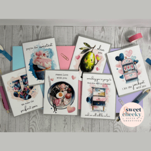 Snack Sized Love Notes Greeting Card Collection