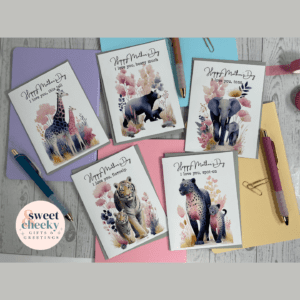 Wild About Mom Greeting Card Collection